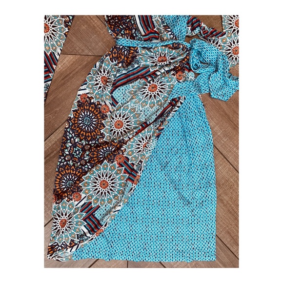 NWT Robert Graham Bessa Tie Dress XS - Picture 3 of 5